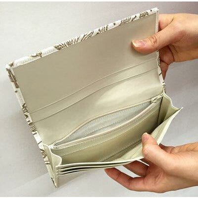 mushimesen 文庫革「日本の昆虫シリーズ」長財布(ハッピー2匹塗り) - 一六八堂 irohado online shop