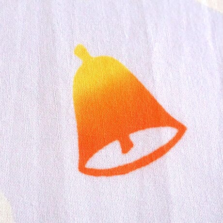 にじゆら 手ぬぐい |Happy holidays てぬぐい にじゆら