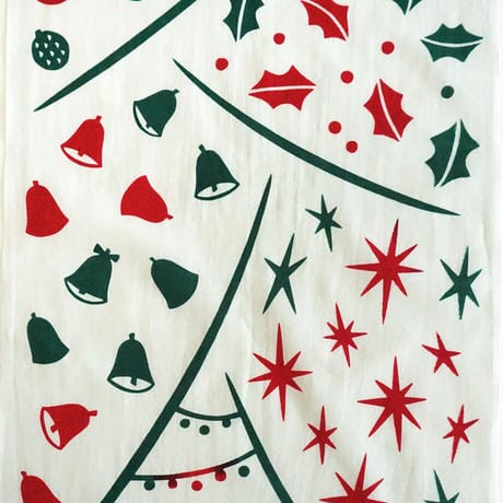 にじゆら 手ぬぐい |Happy holidays てぬぐい にじゆら