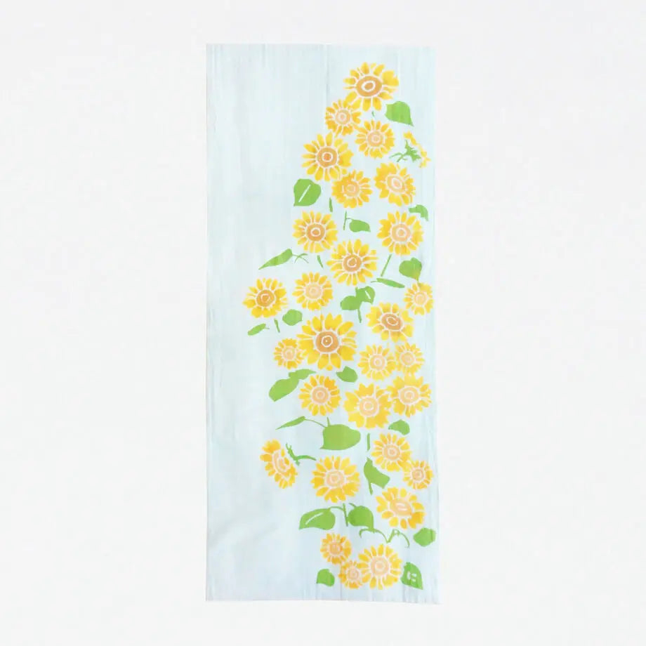 にじゆら 手ぬぐい |ひまわり畑 てぬぐい にじゆら