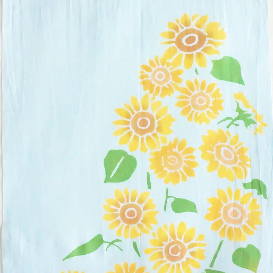 にじゆら 手ぬぐい |ひまわり畑 てぬぐい にじゆら