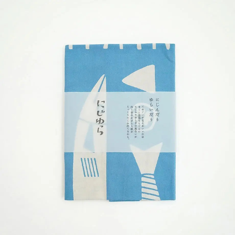 にじゆら 手ぬぐい |さんまとすだち てぬぐい にじゆら