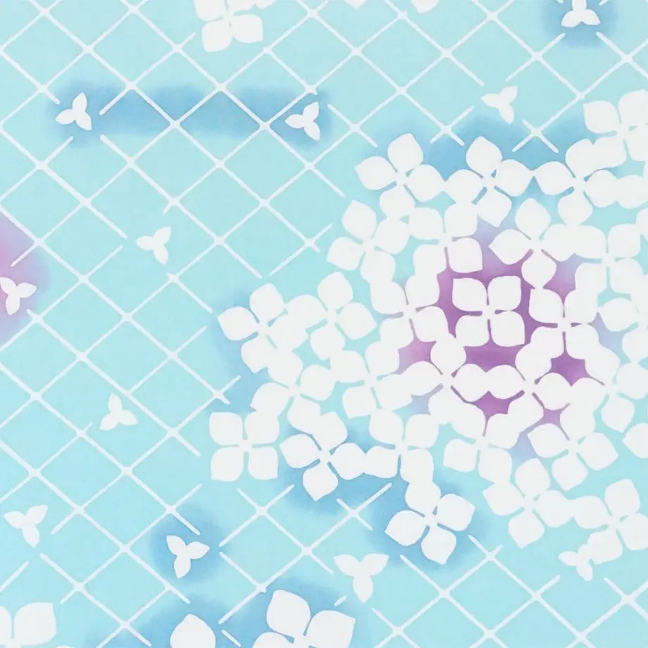 にじゆら 手ぬぐい |夏あじさい てぬぐい にじゆら