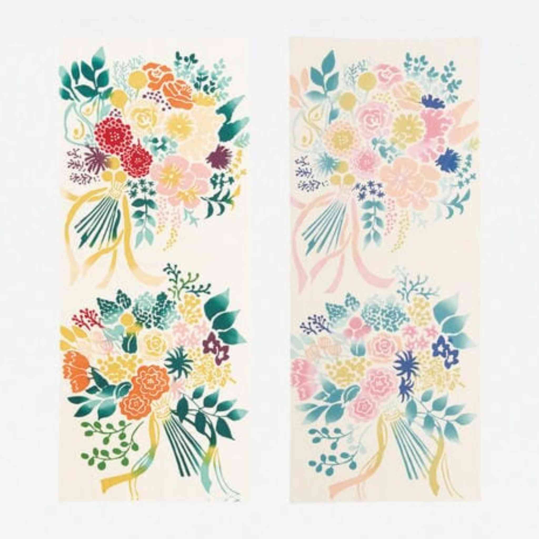 にじゆら 手ぬぐい|bouquet てぬぐい にじゆら