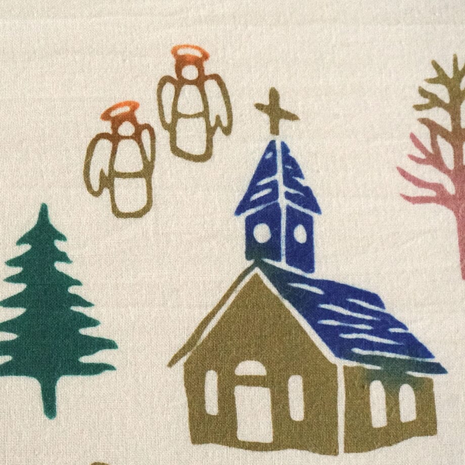にじゆら 手ぬぐい|Christmas textile てぬぐい にじゆら