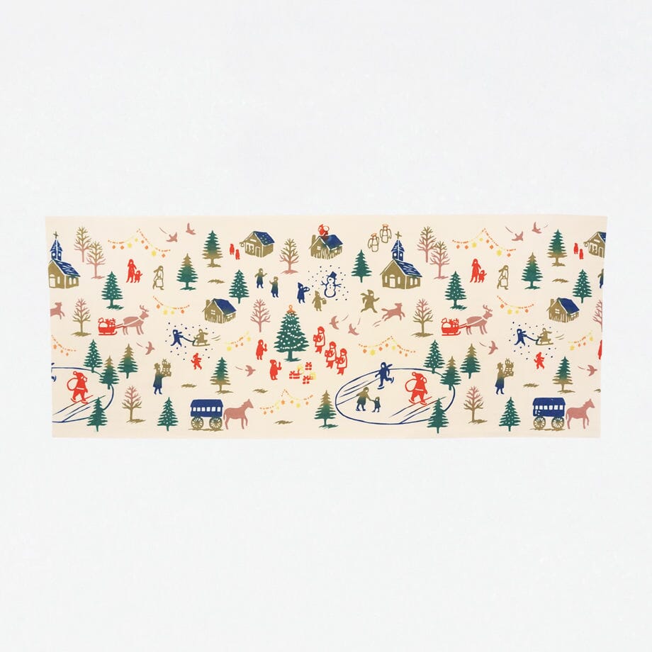 にじゆら 手ぬぐい|Christmas textile てぬぐい にじゆら