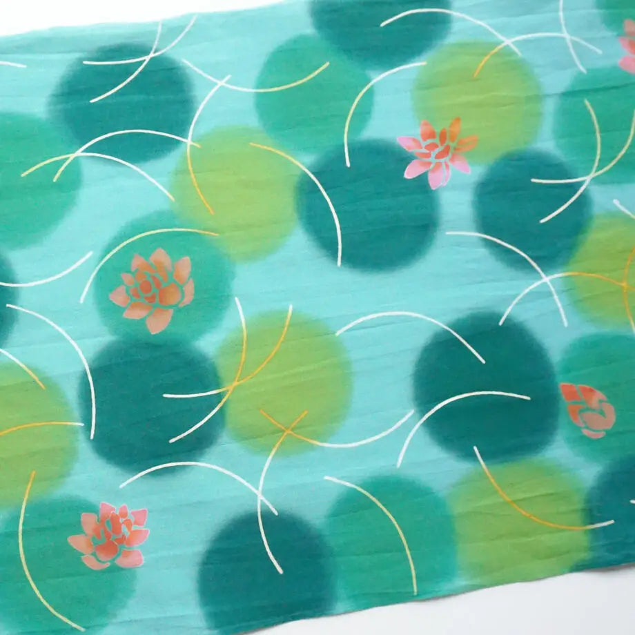 にじゆら 手ぬぐい|lotus-Vietnam てぬぐい にじゆら