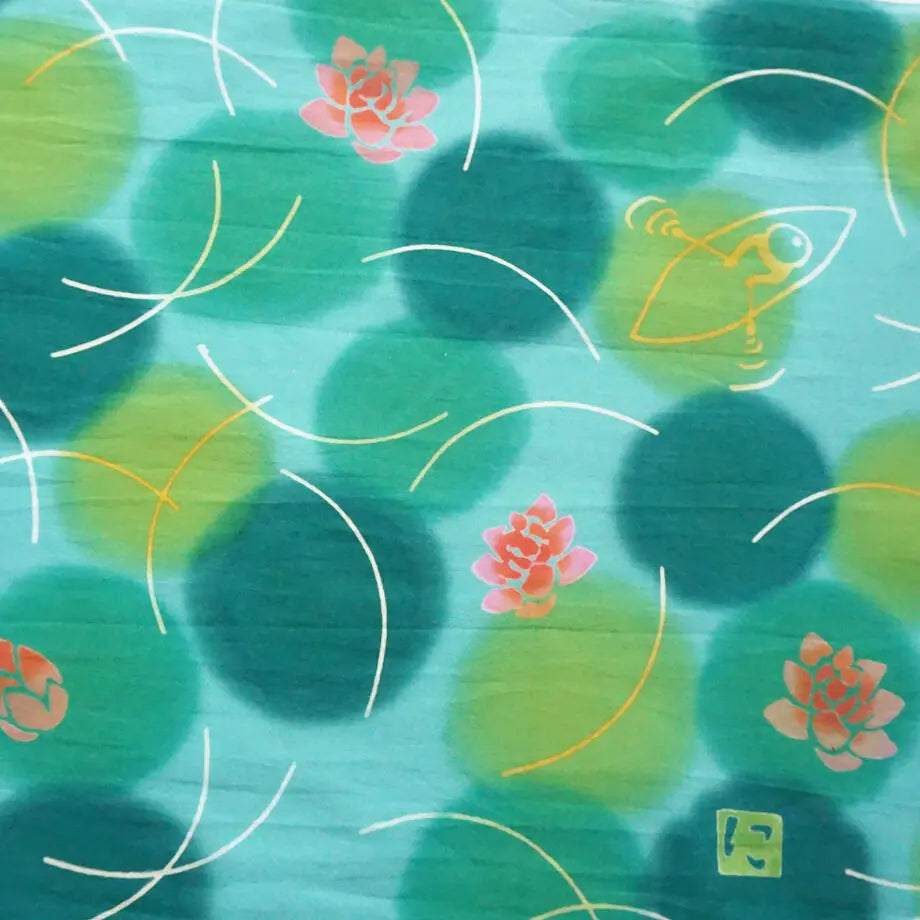 にじゆら 手ぬぐい|lotus-Vietnam てぬぐい にじゆら