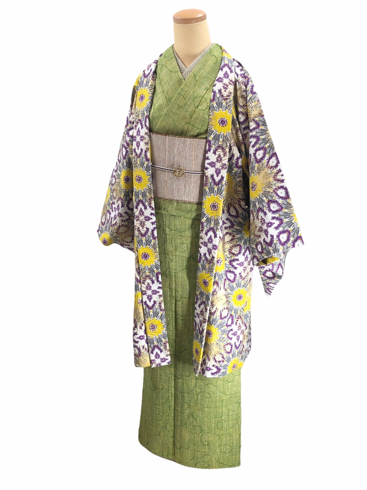 saasaawa 和裁✖️ガーナの布 単衣羽織※着物や帯は参考商品 羽織 saasaawa