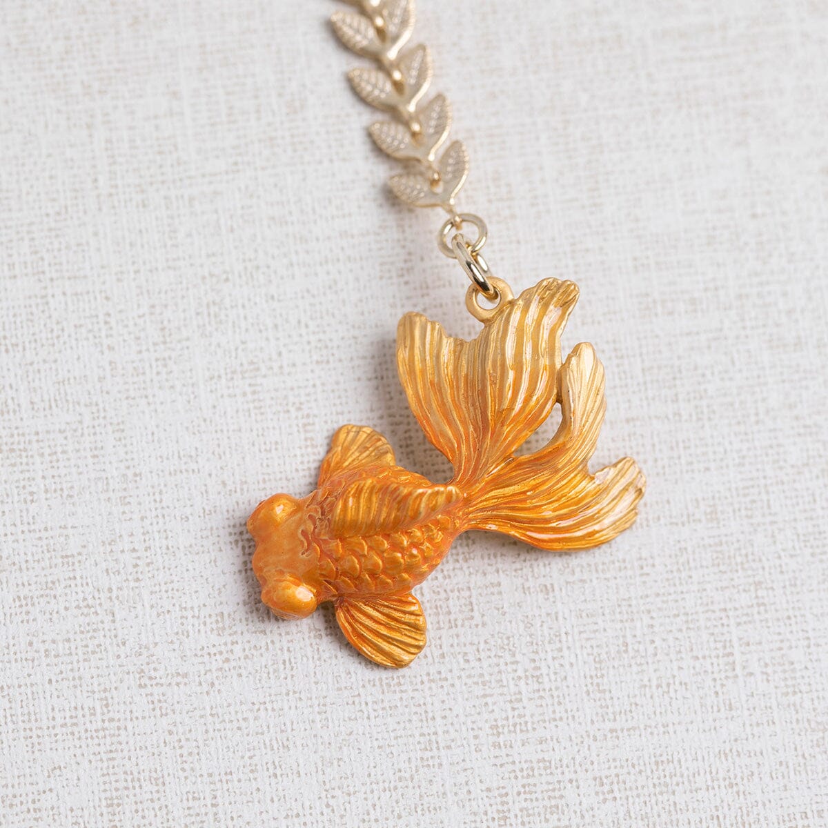 数-SUU- 出目金根付(ゴールド) 根付 -数-SUU