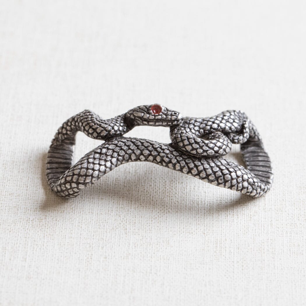 数-SUU- 大蛇帯留め(ブラック) / 帯留 帯留 -数-SUU