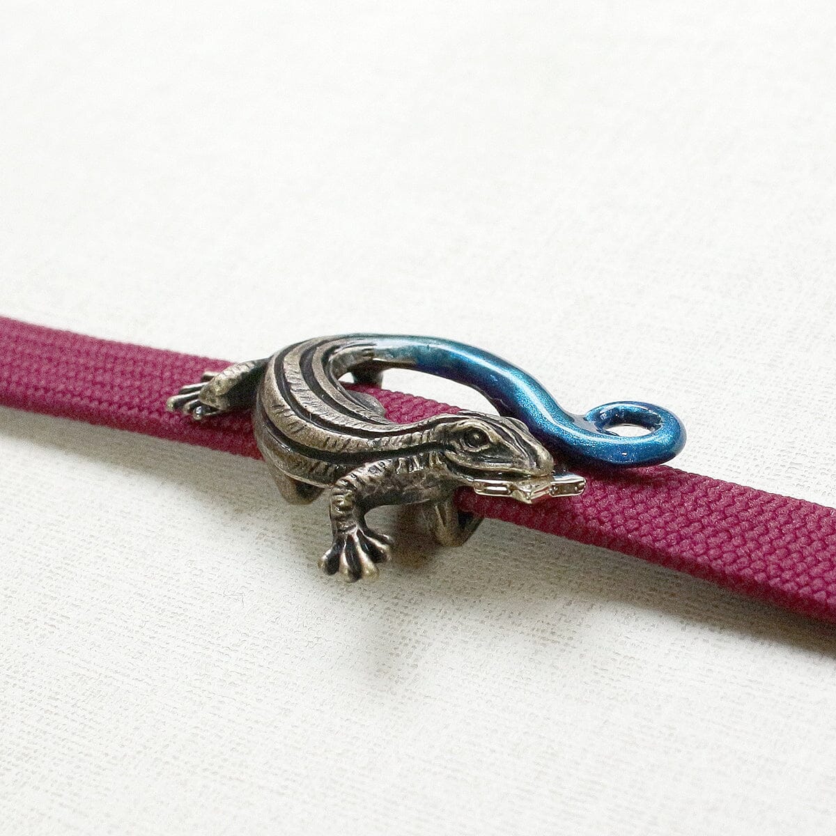 数-SUU-ニホントカゲ 帯留め※専用ボックス入り 数 SUU