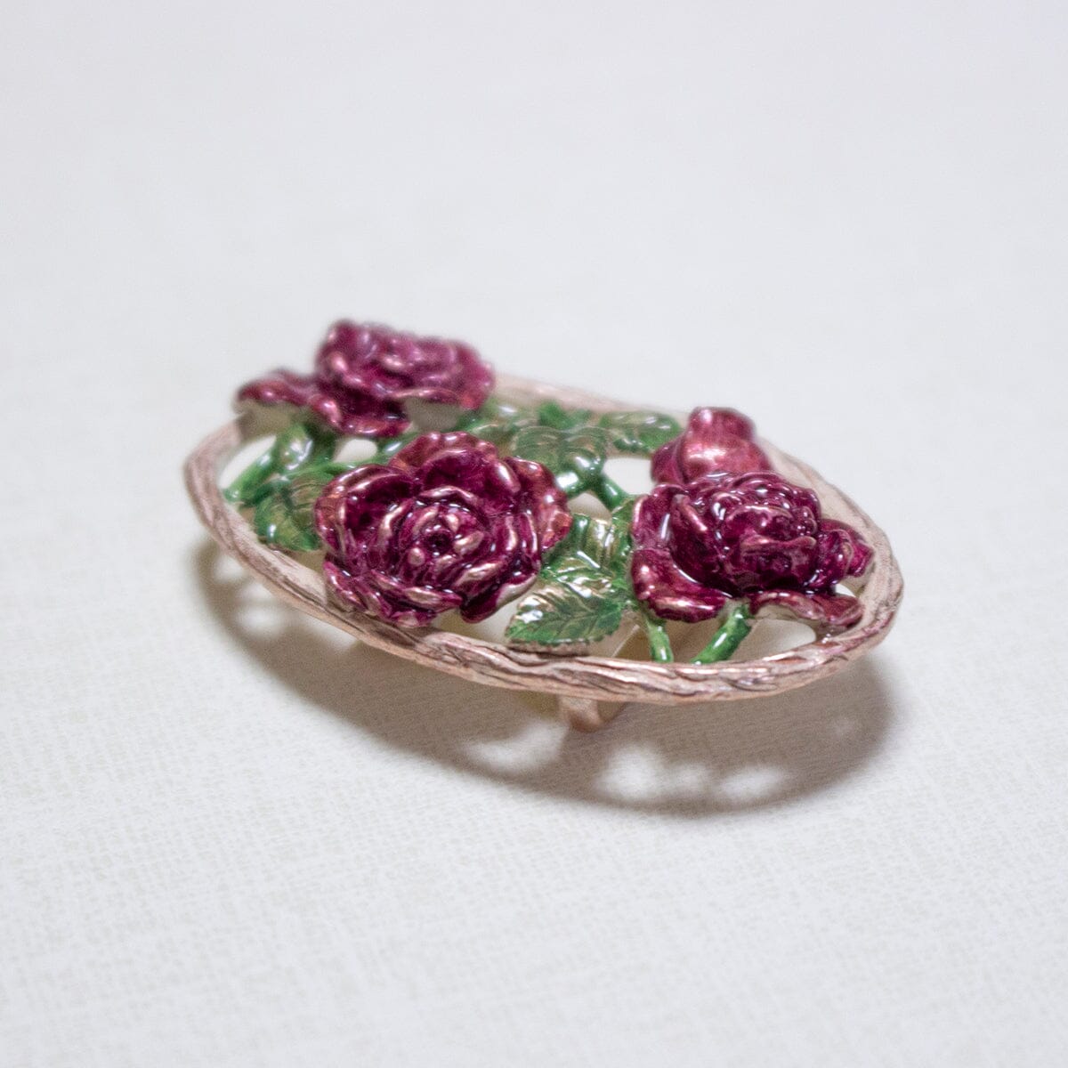 数-SUU- 薔薇 帯留 帯留 -数-SUU