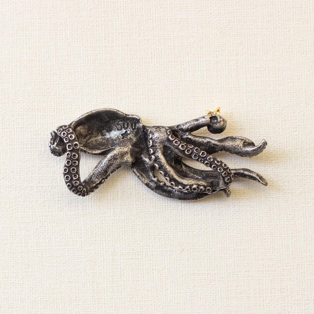 数-SUU- 蛸 帯留 帯留 -数-SUU