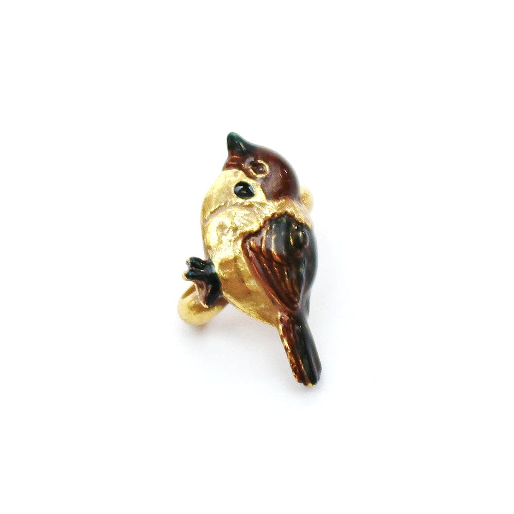 数-SUU- 一羽の雀 帯留 帯留 -数-SUU