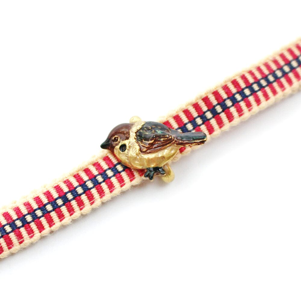 数-SUU- 一羽の雀 帯留 帯留 -数-SUU