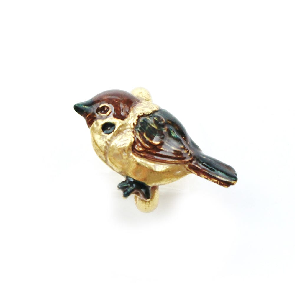 数-SUU- 一羽の雀 帯留 帯留 -数-SUU