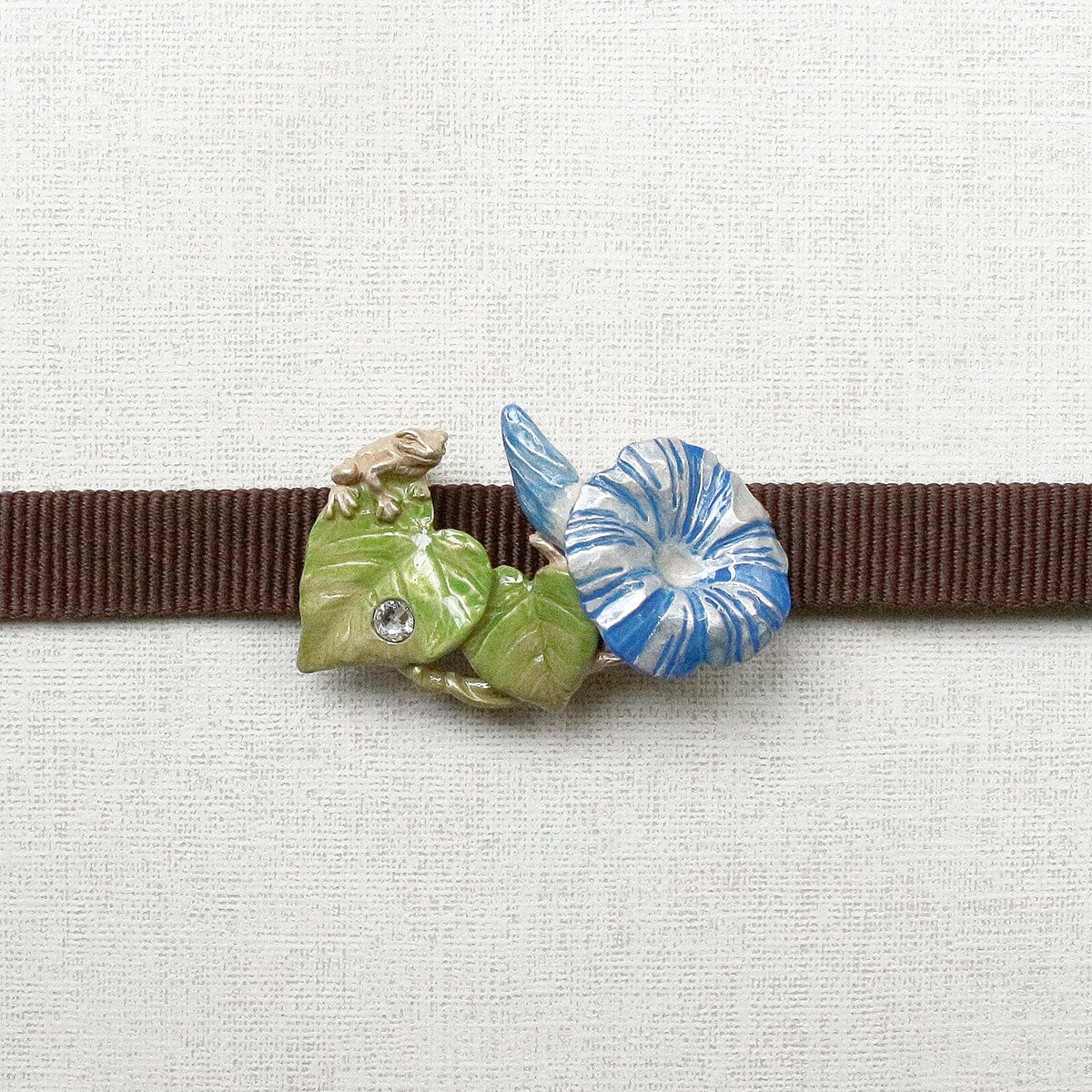 数-SUU- 朝顔 帯留 帯留 -数-SUU