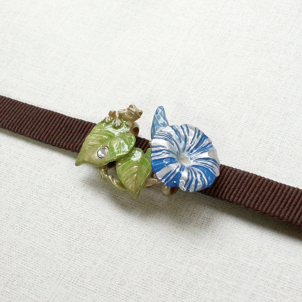 数-SUU- 朝顔 帯留 帯留 -数-SUU