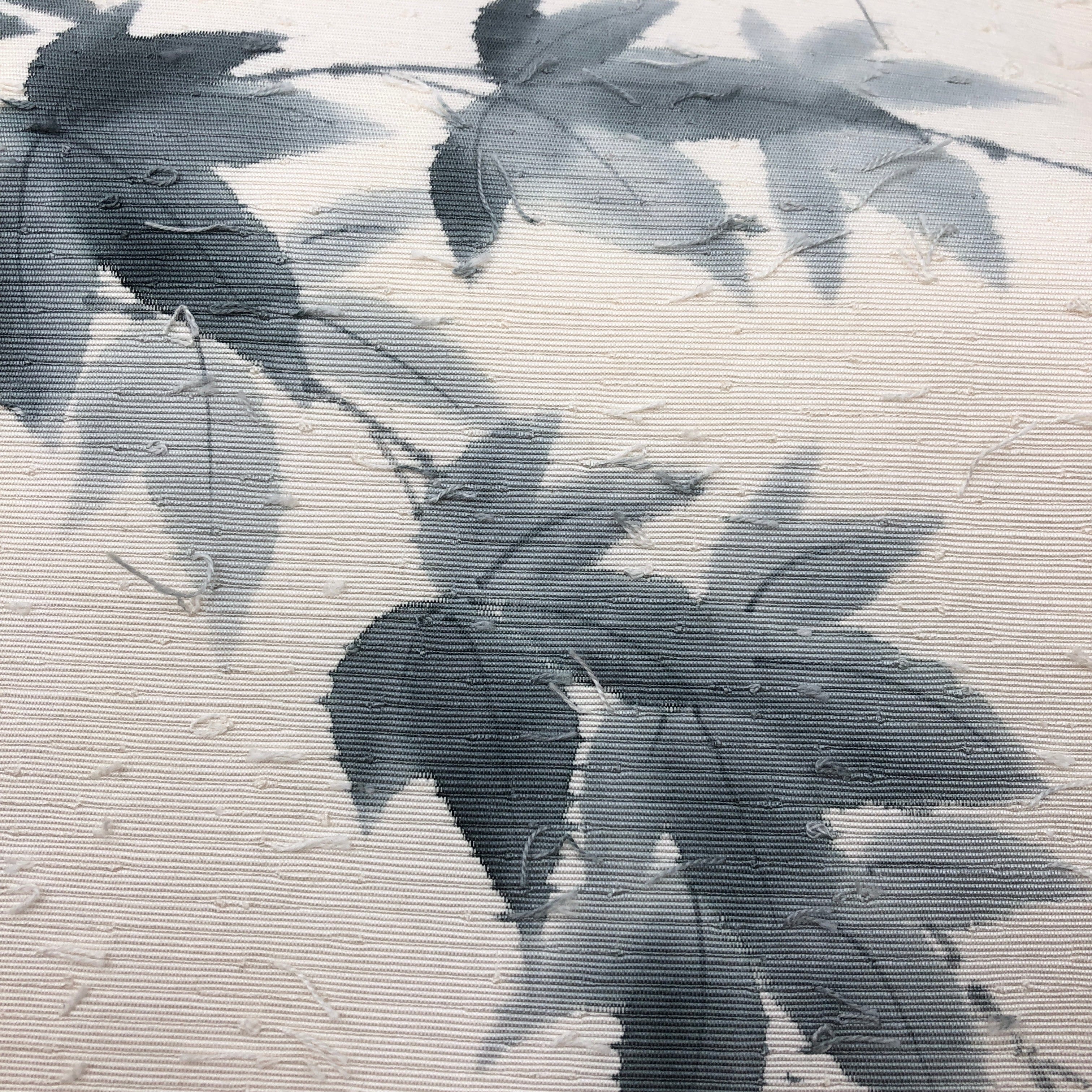 used 長尺 九寸名古屋 ひげ紬 青紅葉 used