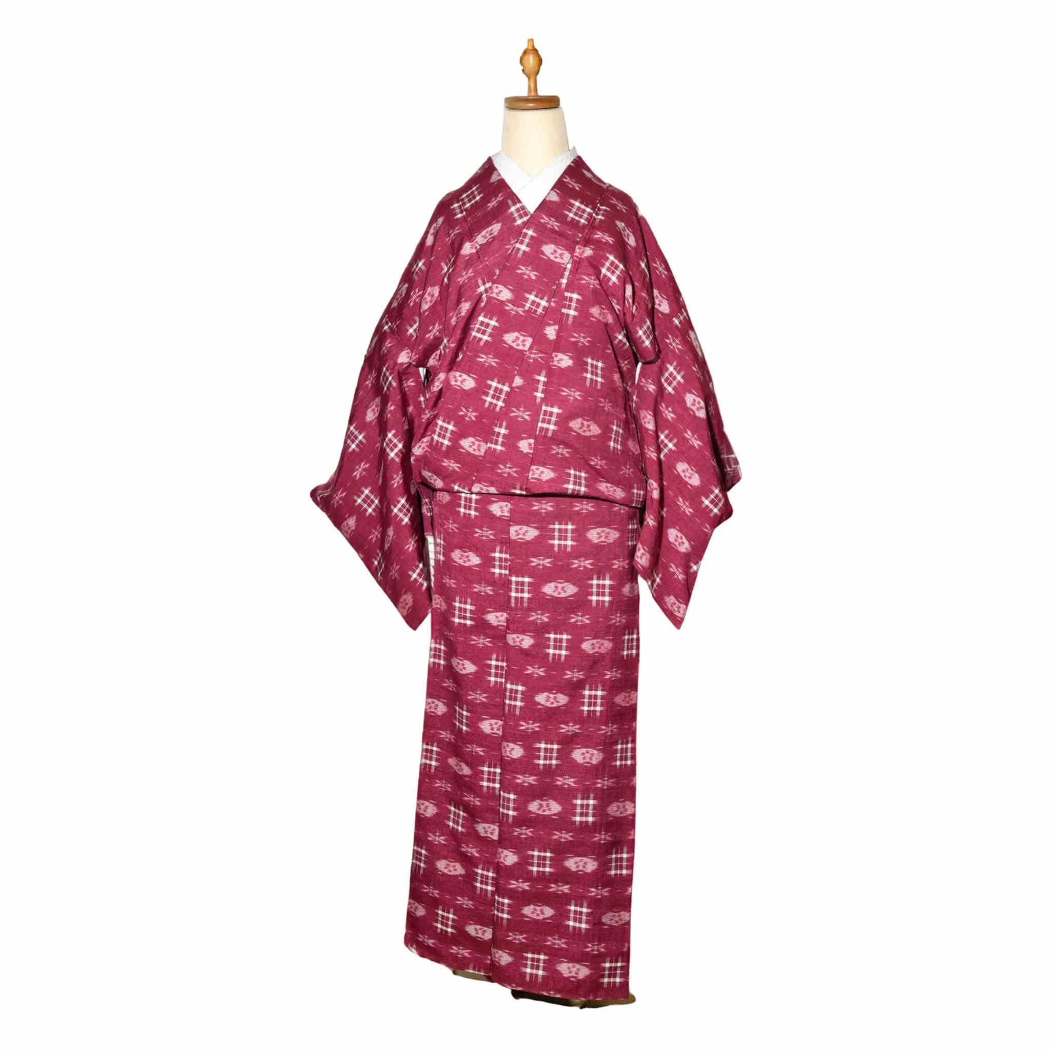 used単衣小紋 単衣 のコピー 着物 used