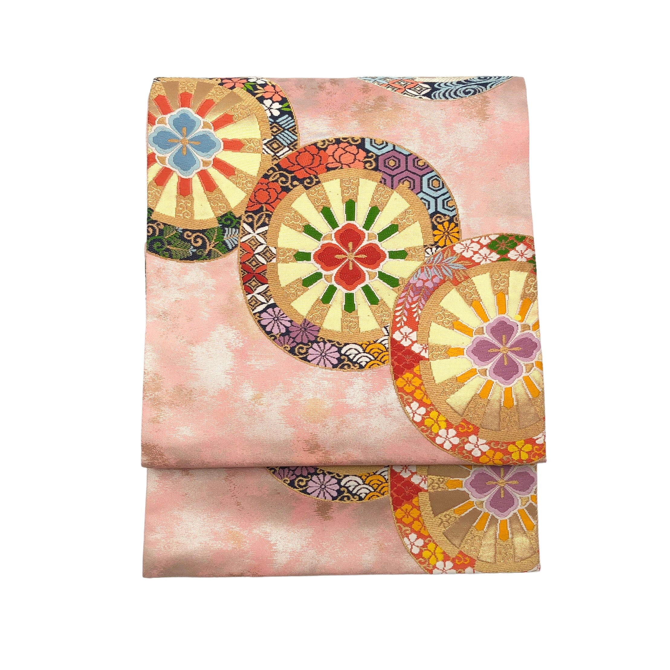 未使用保管品 袋帯 源氏車 used