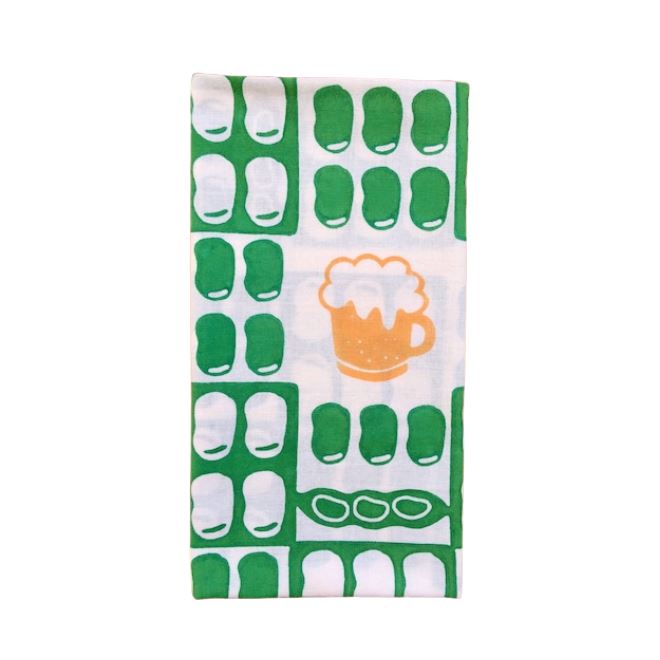 喜多屋商店 浜松注染 ビールとそら豆 喜多屋商店