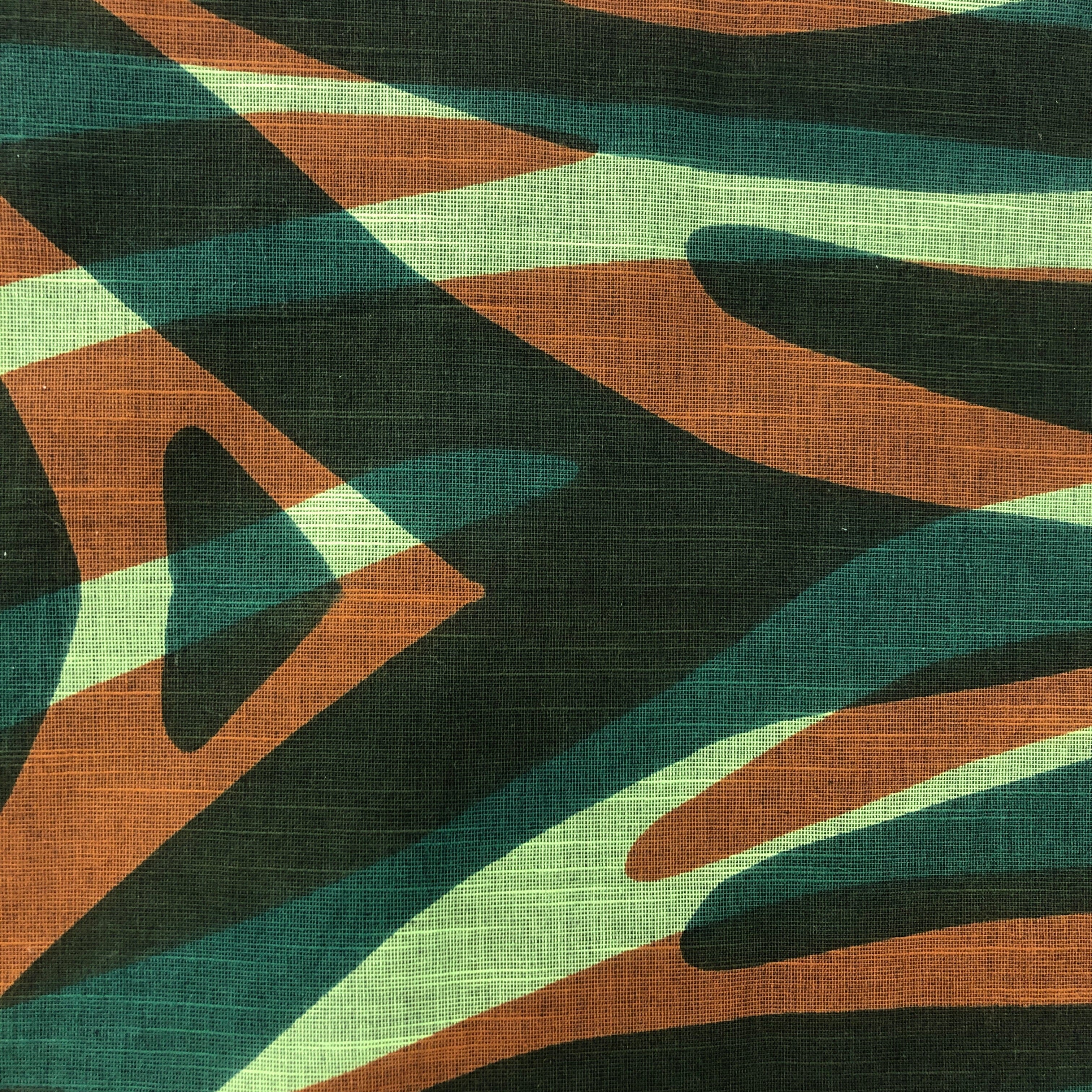 喜多屋商店 浜松注染浴衣反物 迷彩ゼブラ 浴衣 喜多屋商店