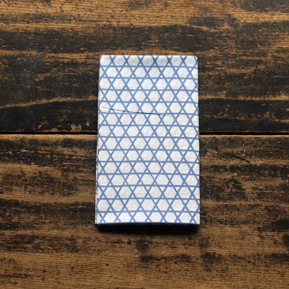 新江戸染 丸久商店 長尺てぬぐい 〈籠目〉 てぬぐい 新江戸染 丸久商店