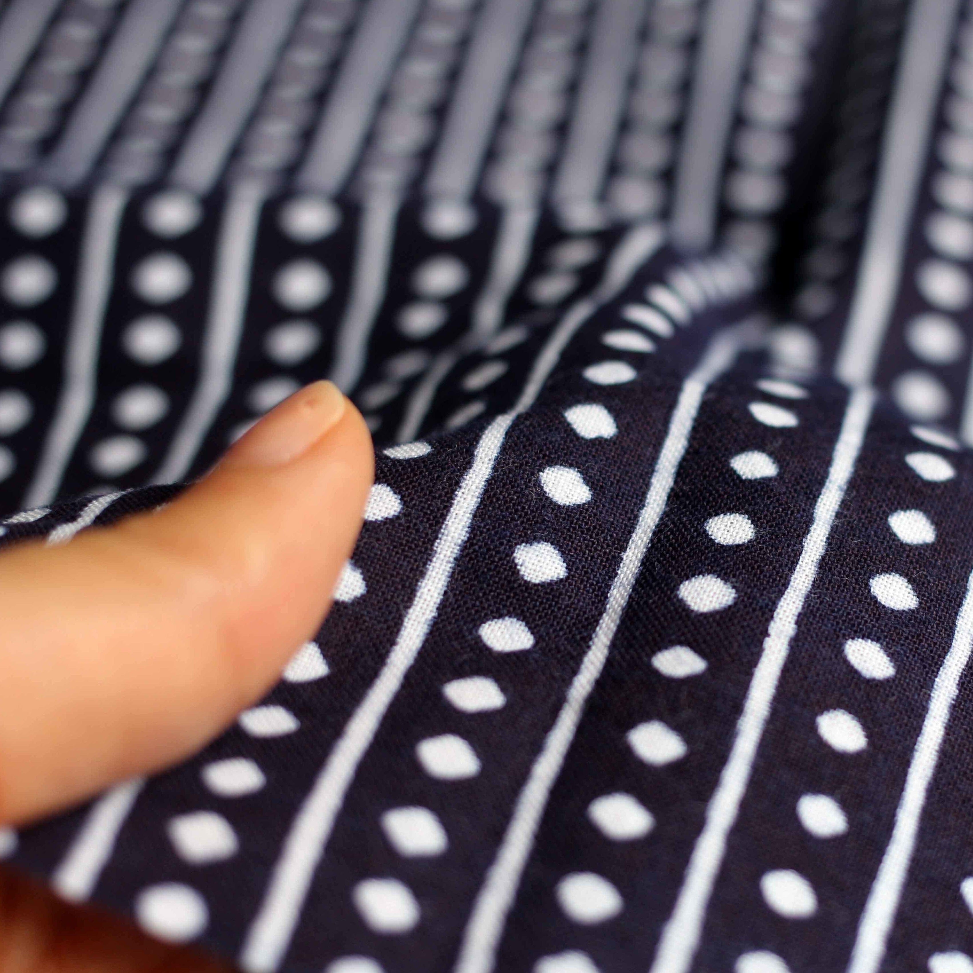 新江戸染 丸久商店 長尺てぬぐい 〈算盤玉〉 てぬぐい 新江戸染 丸久商店