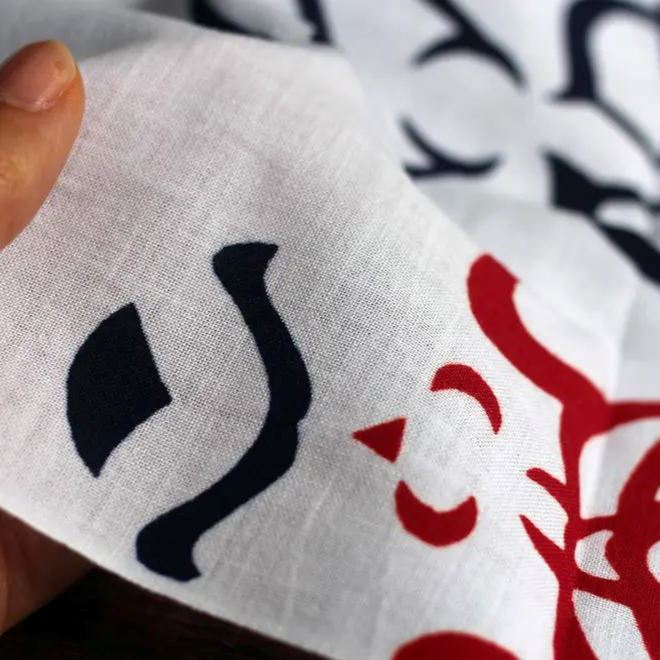 新江戸染 丸久商店 長尺てぬぐい 〈隈取り〉 てぬぐい 新江戸染 丸久商店