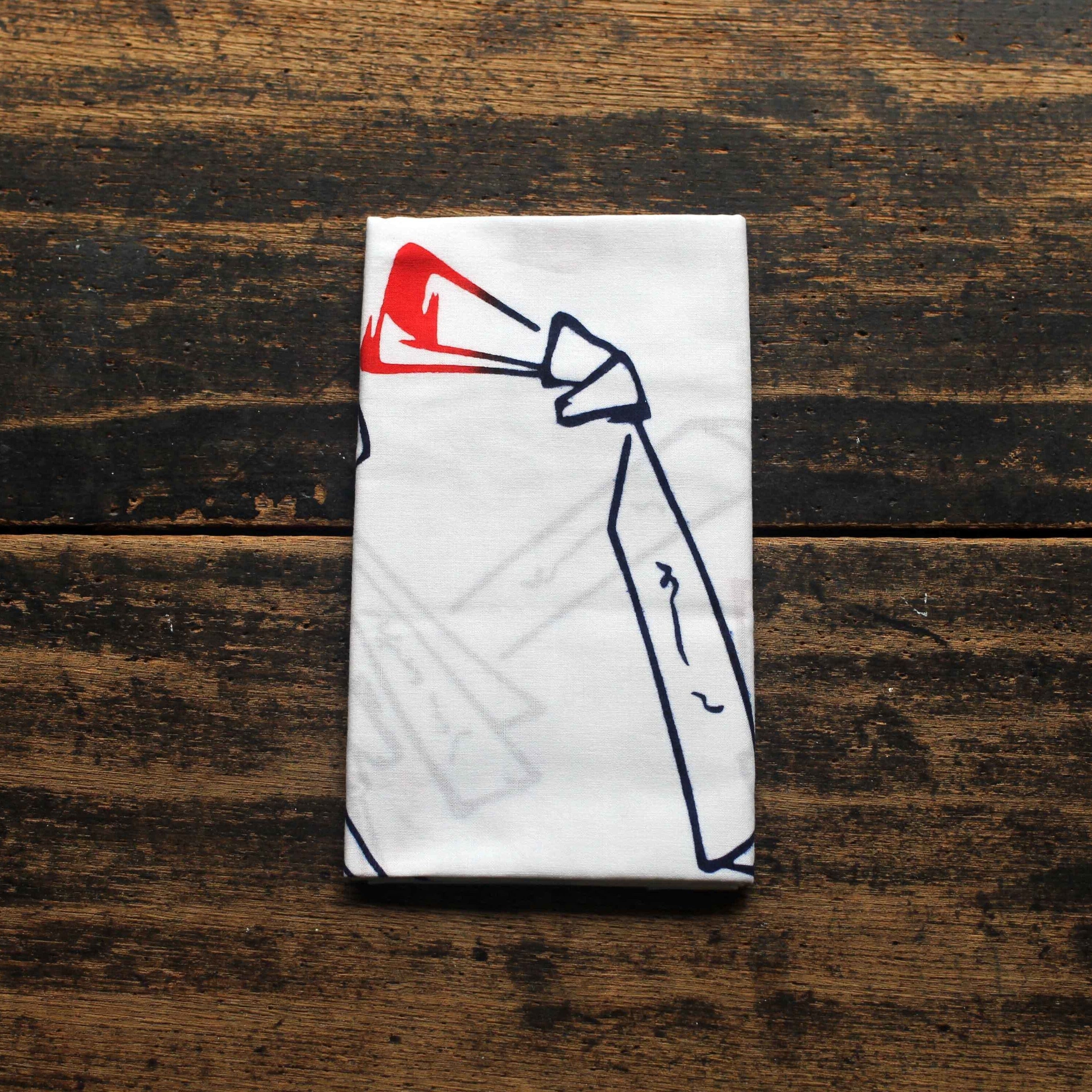 新江戸染 丸久商店 長尺てぬぐい〈結び文〉 てぬぐい 新江戸染 丸久商店