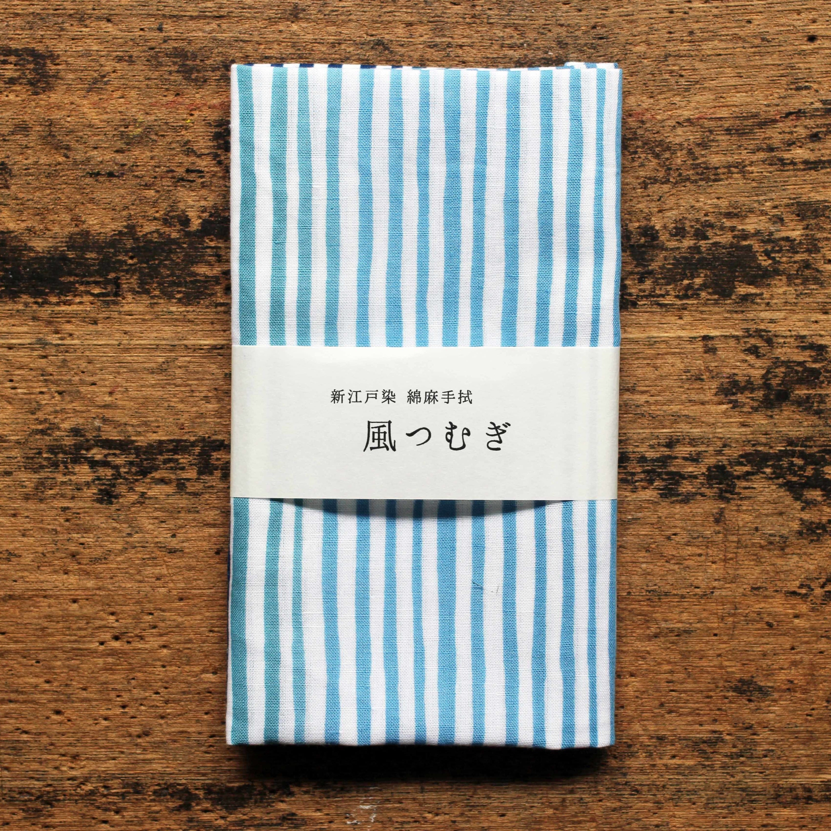 新江戸染 丸久商店 復刻てぬぐい〈浮世縞〉 てぬぐい 新江戸染 丸久商店