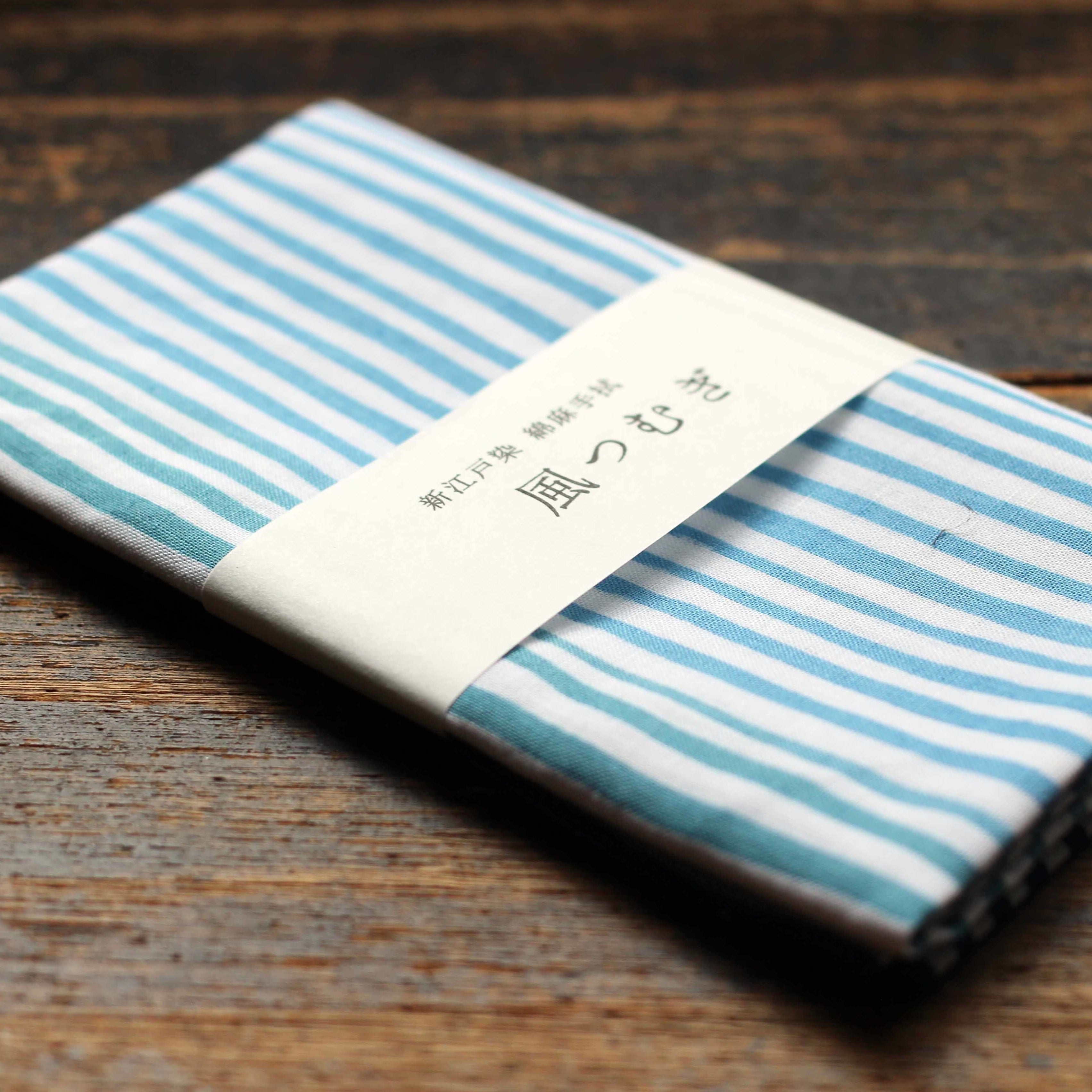 新江戸染 丸久商店 復刻てぬぐい〈浮世縞〉 てぬぐい 新江戸染 丸久商店