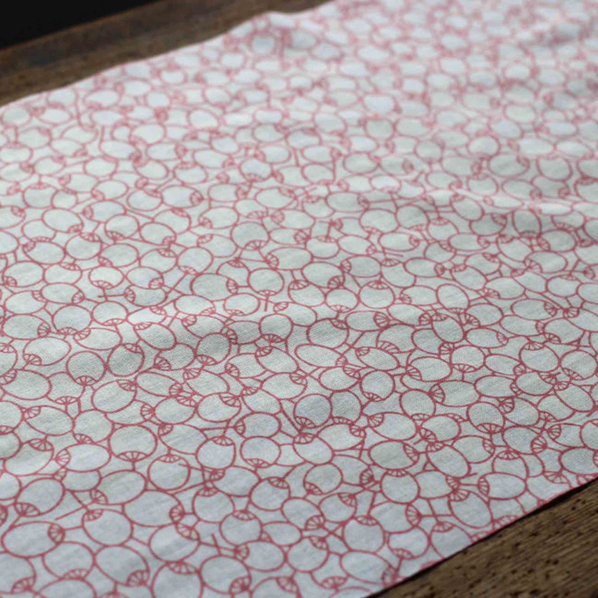 新江戸染 丸久商店 復刻てぬぐい<うちわちらし> てぬぐい 新江戸染 丸久商店