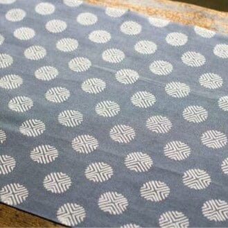 新江戸染 丸久商店 復刻てぬぐい<丸に升目> てぬぐい 新江戸染 丸久商店