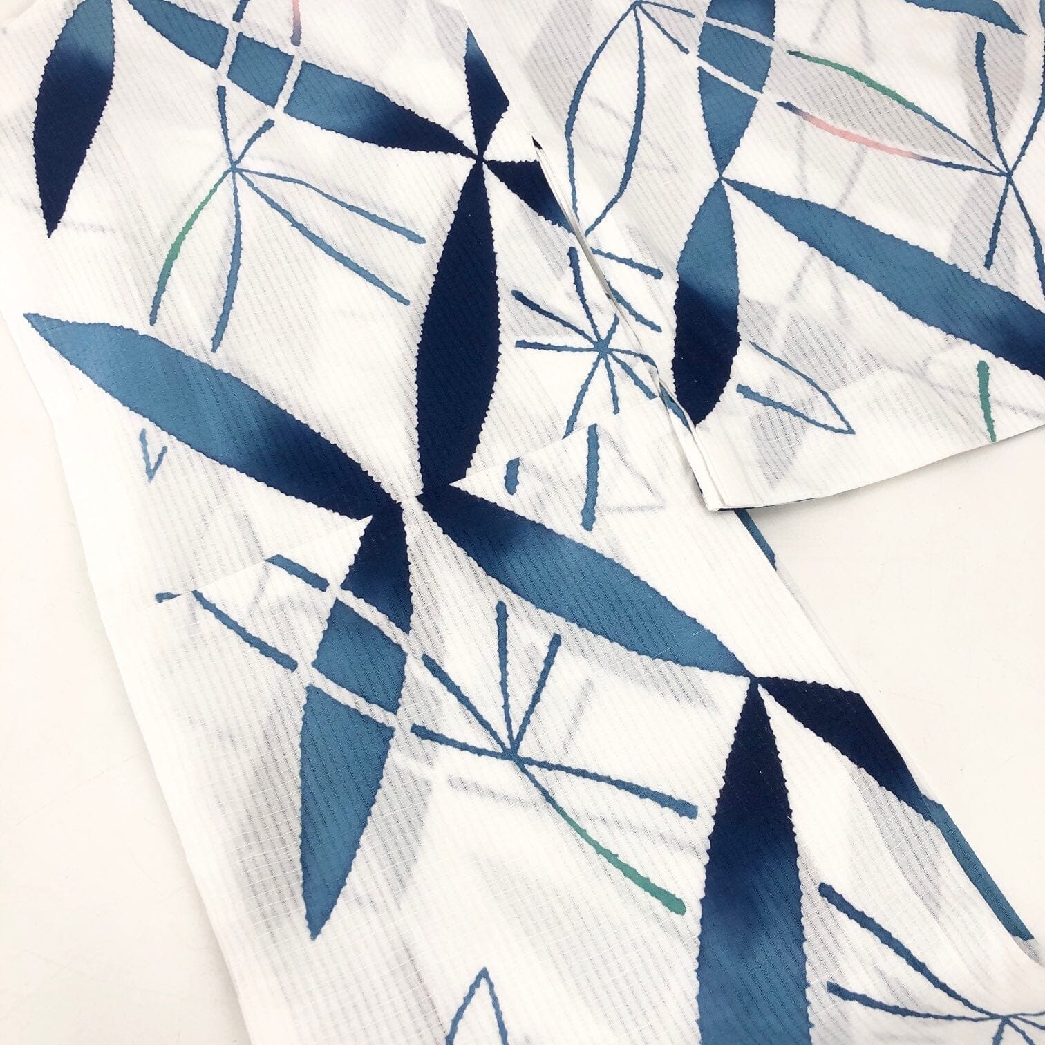 新江戸染 丸久商店 仕立て上がり浴衣 七宝 S【身丈155】 浴衣 新江戸染 丸久商店