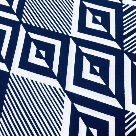 新江戸染 丸久商店 浴衣反物 幾何学模様 - 一六八堂 irohado online shop