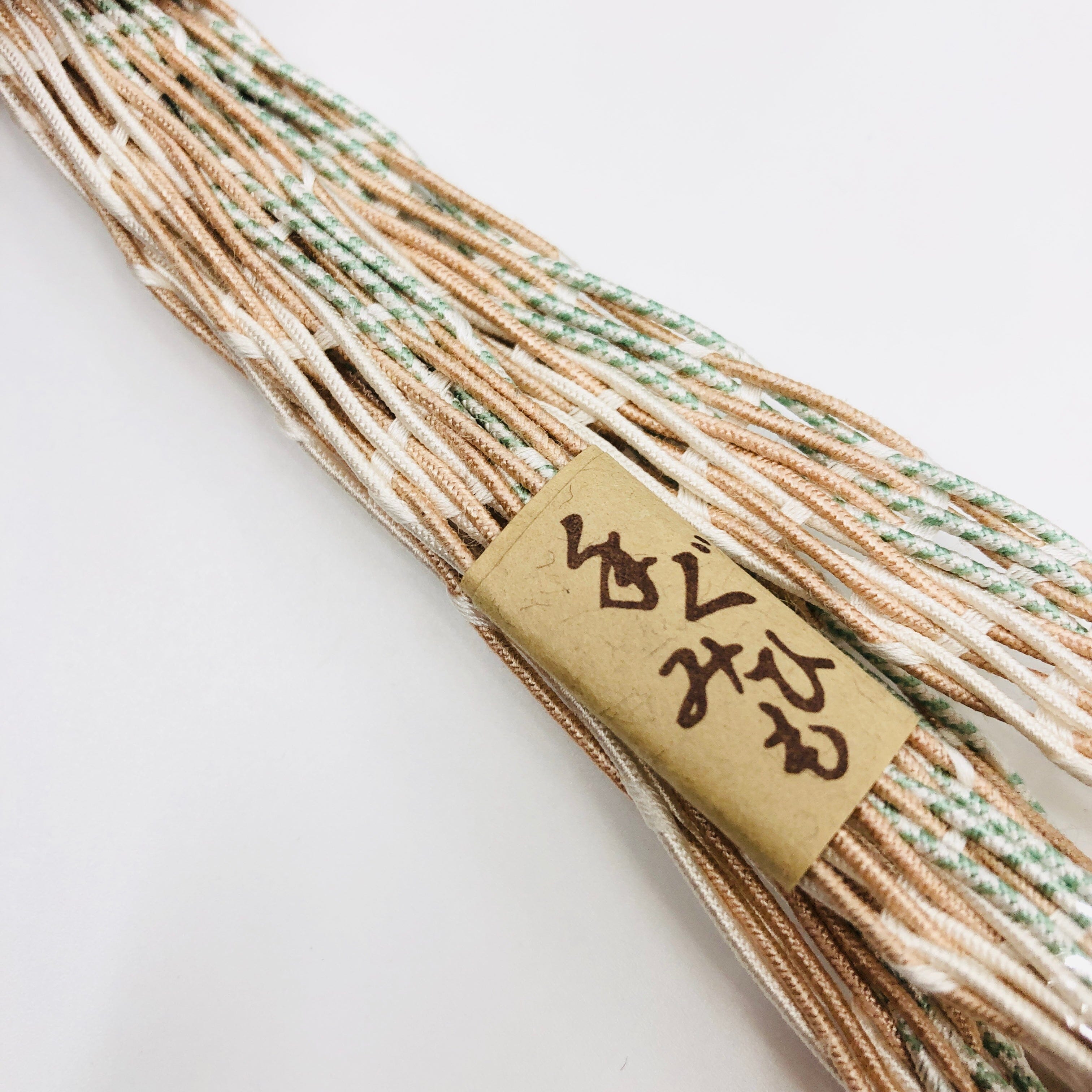 新品 絽正絹帯揚げ・レース帯締めセット 202306-A 和装小物 一六八堂 irohado online shop