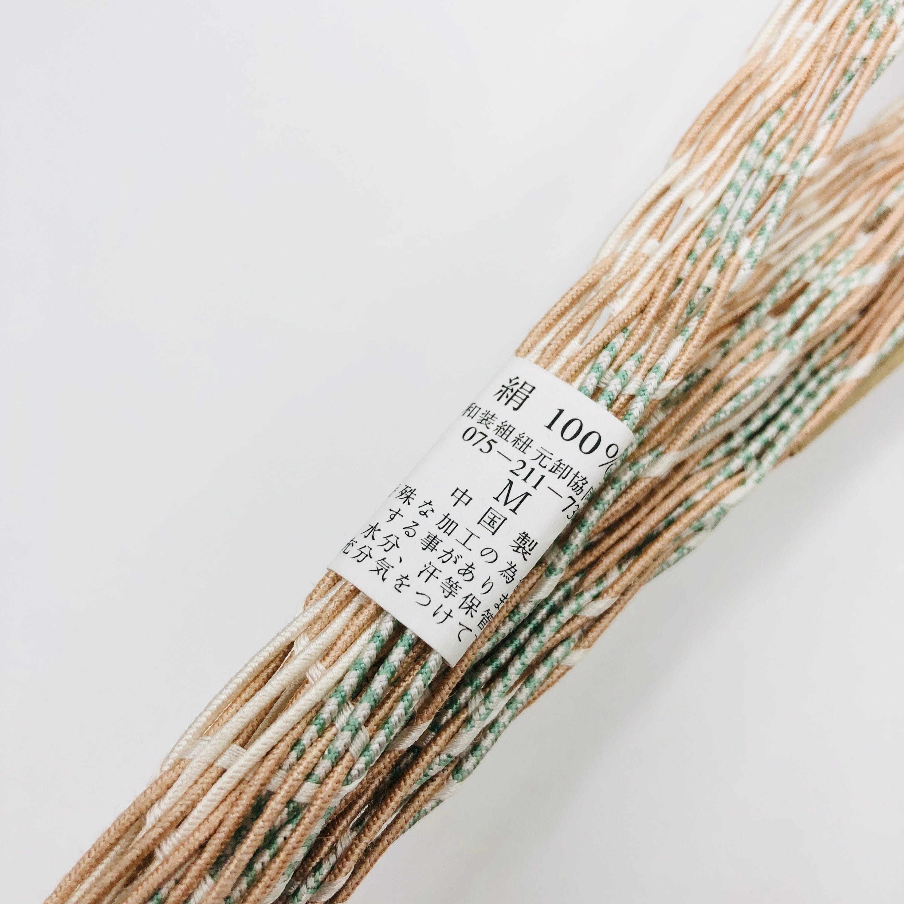 新品 絽正絹帯揚げ・レース帯締めセット 202306-A 和装小物 一六八堂 irohado online shop