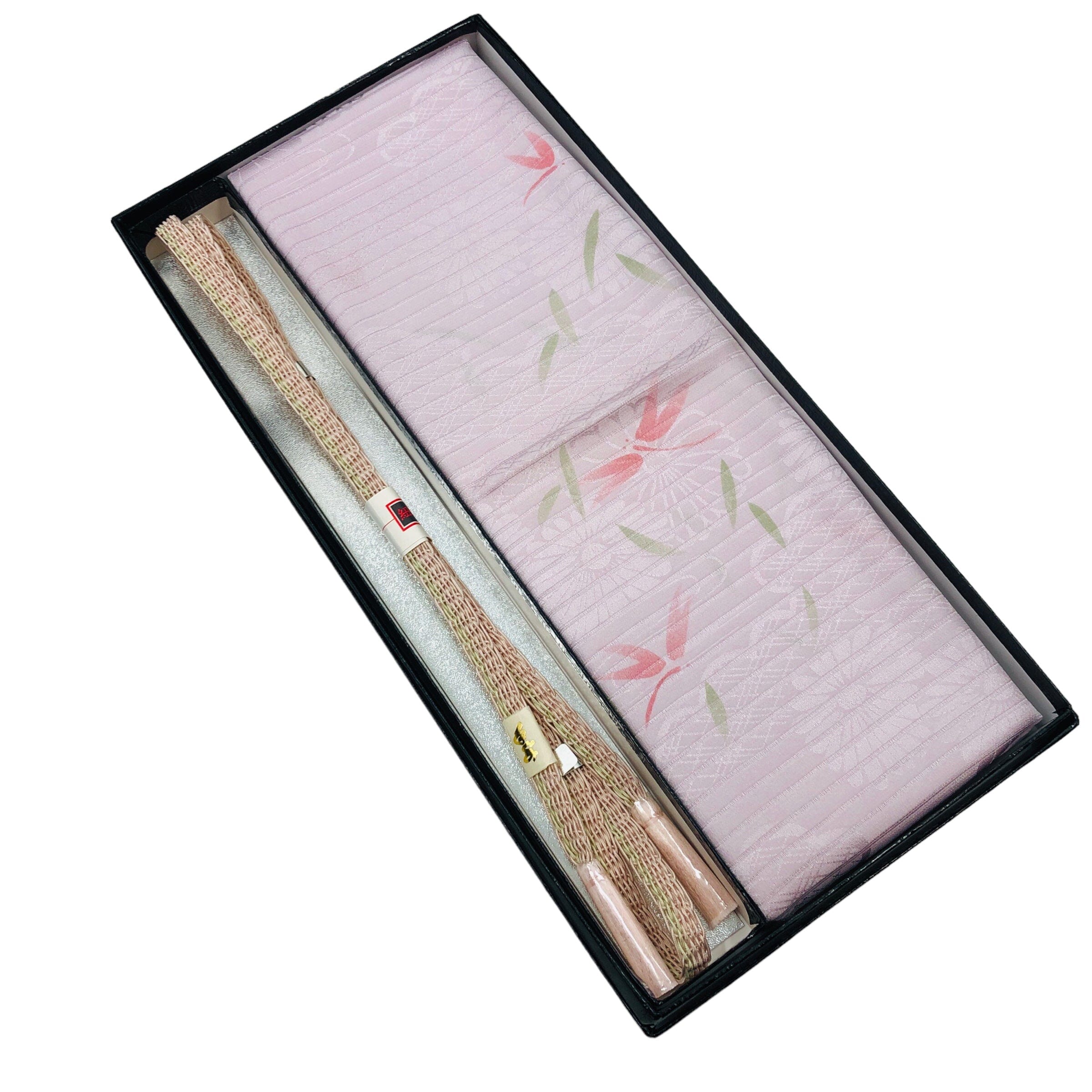新品 絽正絹帯揚げ・レース帯締めセット 202306-B 和装小物 一六八堂 irohado online shop