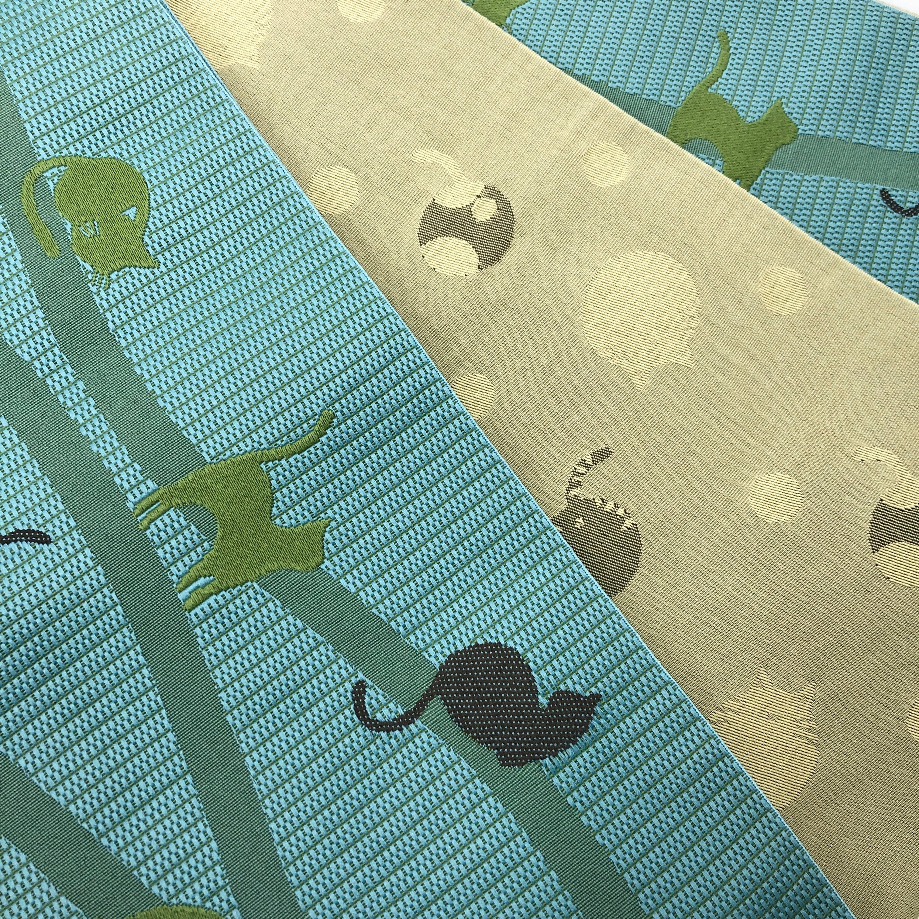 展示品 半巾帯 立涌×猫 帯 used