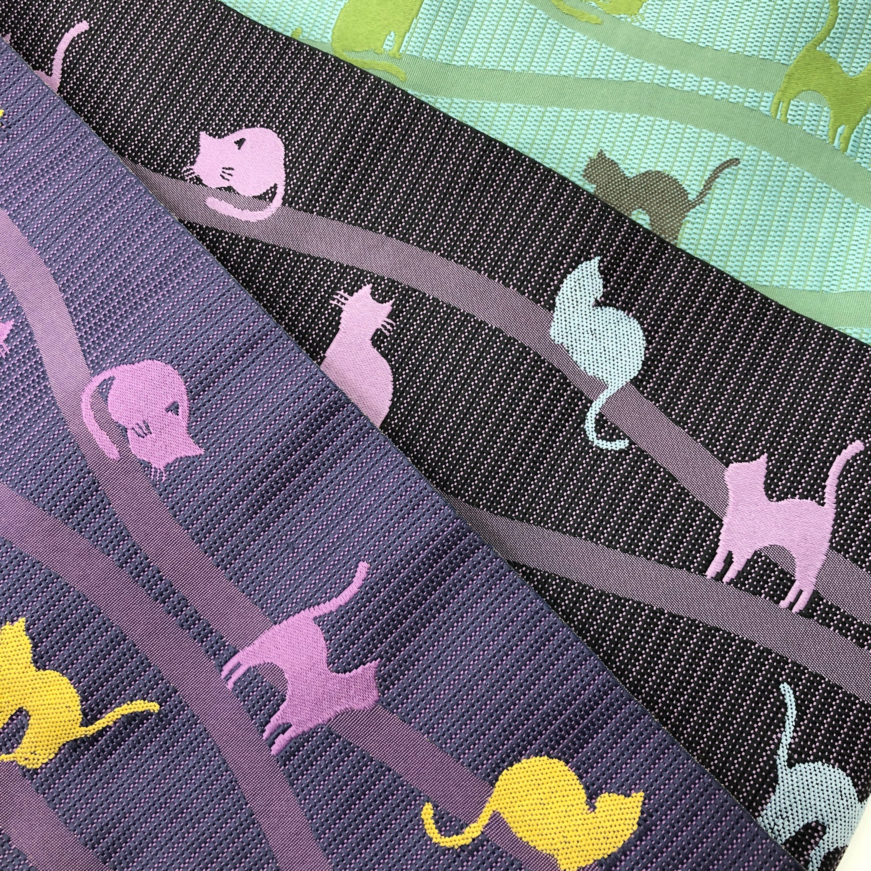 展示品 半巾帯 立涌×猫 帯 used