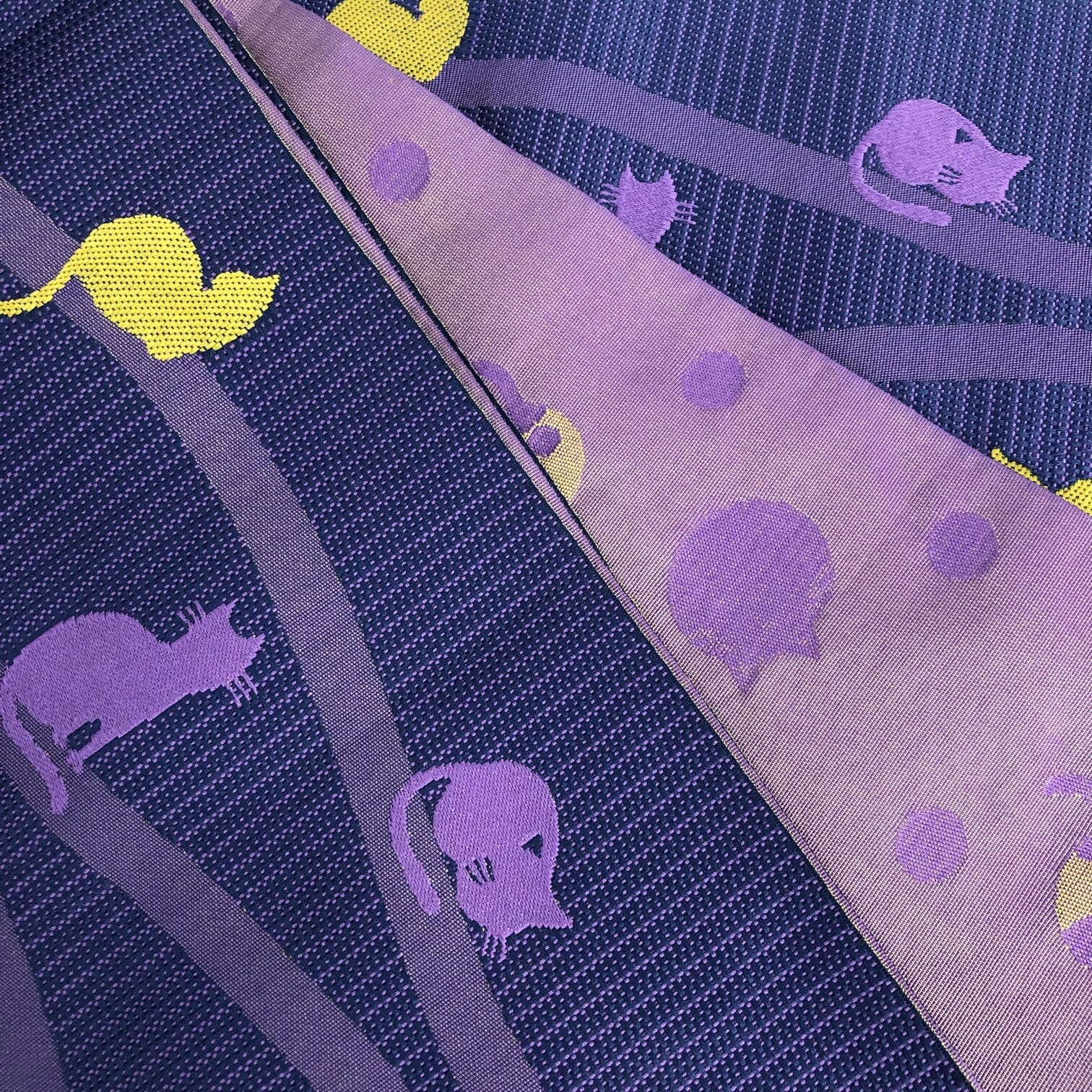 展示品 半巾帯 立涌×猫 帯 used