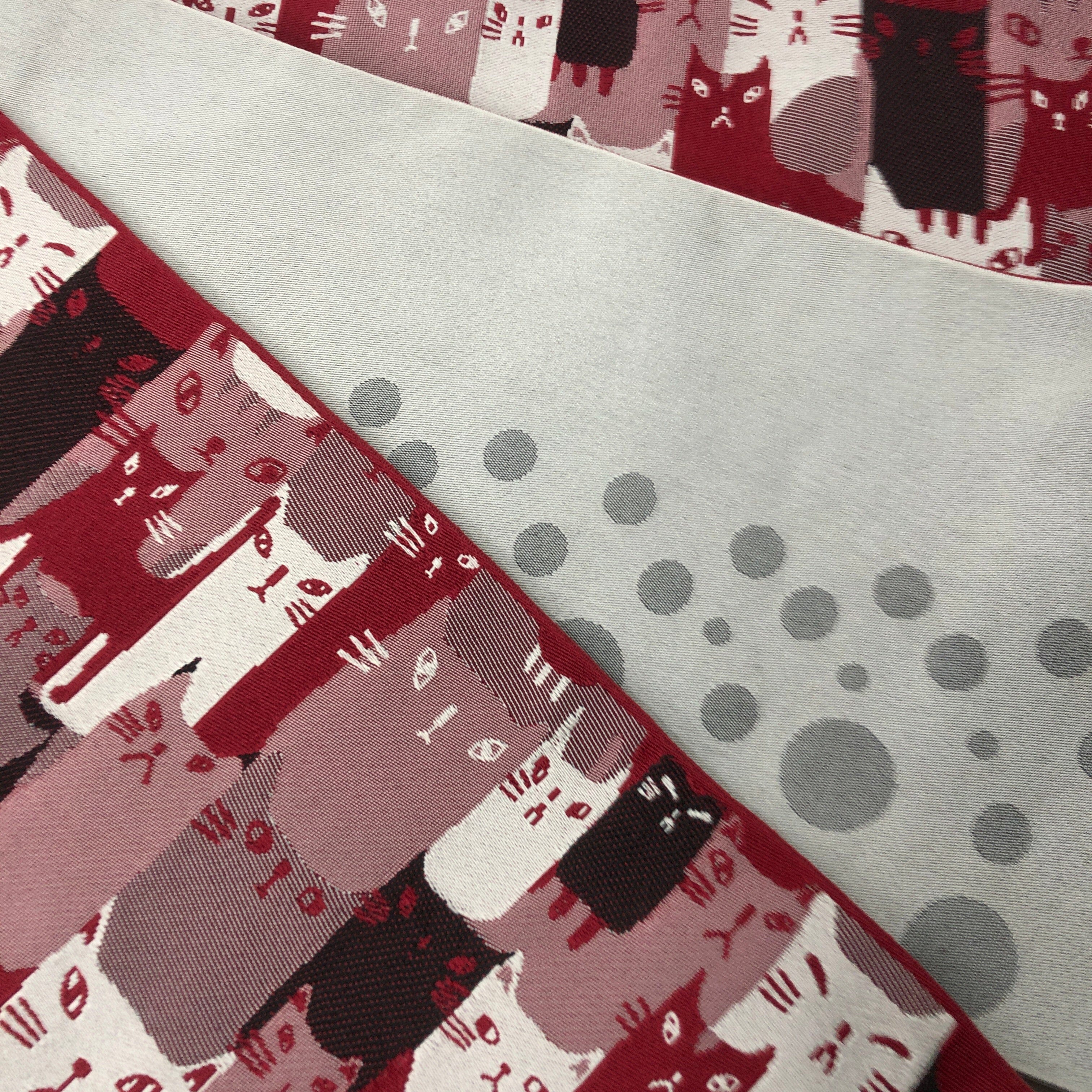 展示品 半巾帯 猫尽くし 帯 used