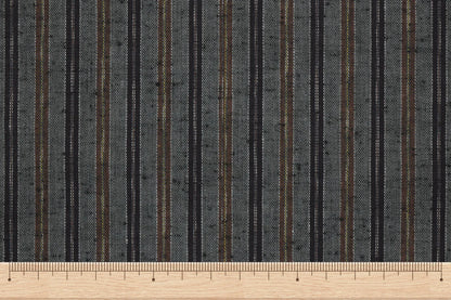 Ikenuma Weaving Studio Chiori Enshu Cotton Nep *Dark blue Noukon Sold by the meter (1 = 1m)