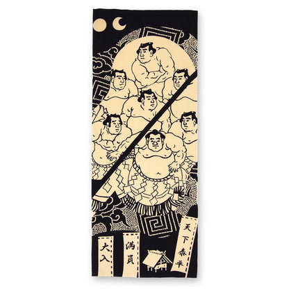 注染手ぬぐい 横綱相撲