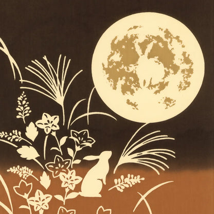 【kenema 】注染手ぬぐい 黄金月夜