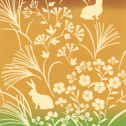 【kenema 】注染手ぬぐい 黄金月夜