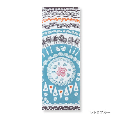 スタジオクゥ  手ぬぐい  「洋菓子輪舞（ようがしろんど）」